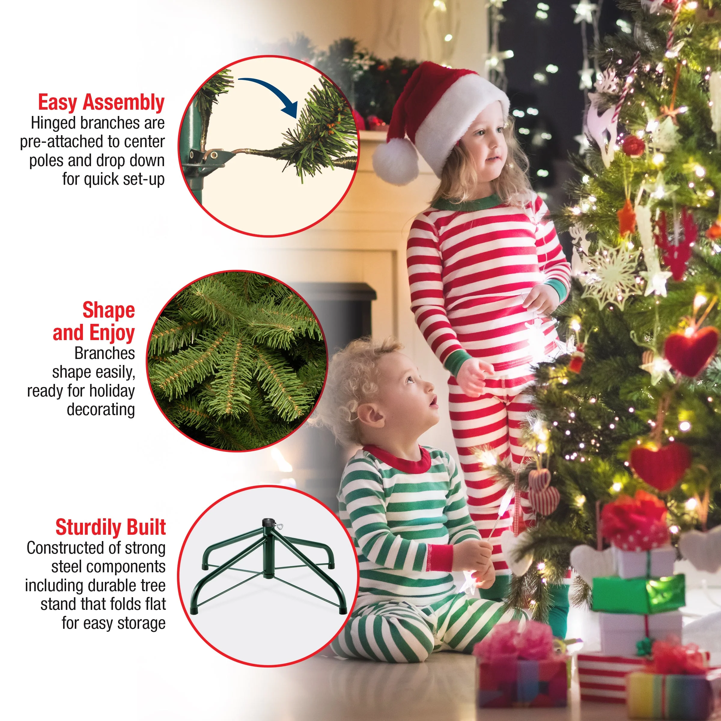 10 ft. Dunhill Fir Tree - Image 6