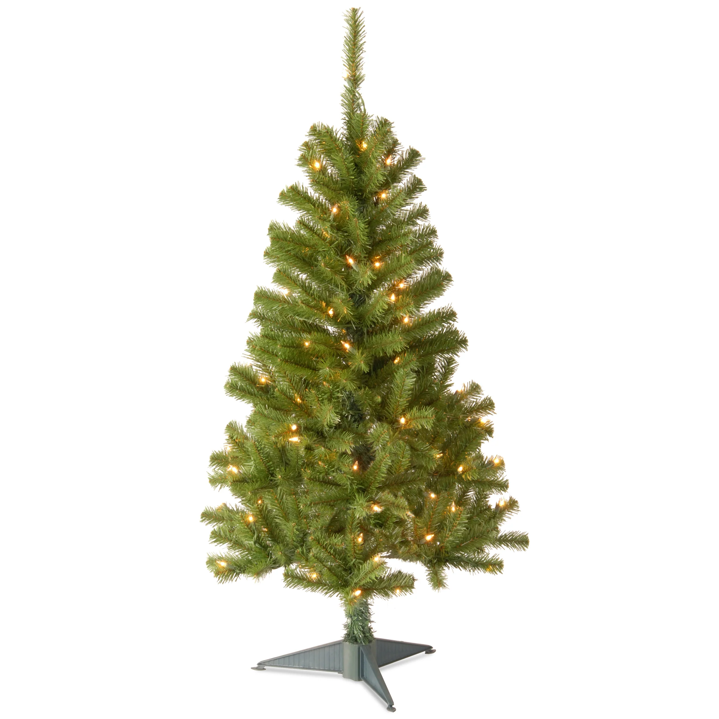 4.5 ft. Pre-Lit Canadian Grande Fir Tree with Clear Lights