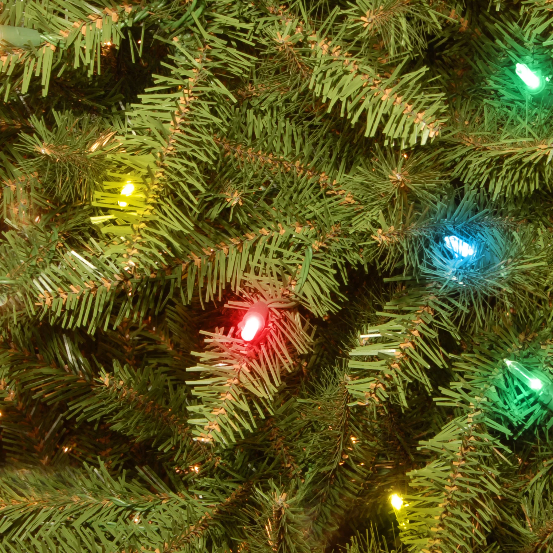 4.5 ft. Pre-Lit Dunhill Fir Tree with Multicolor Lights, Plug-In - Image 8