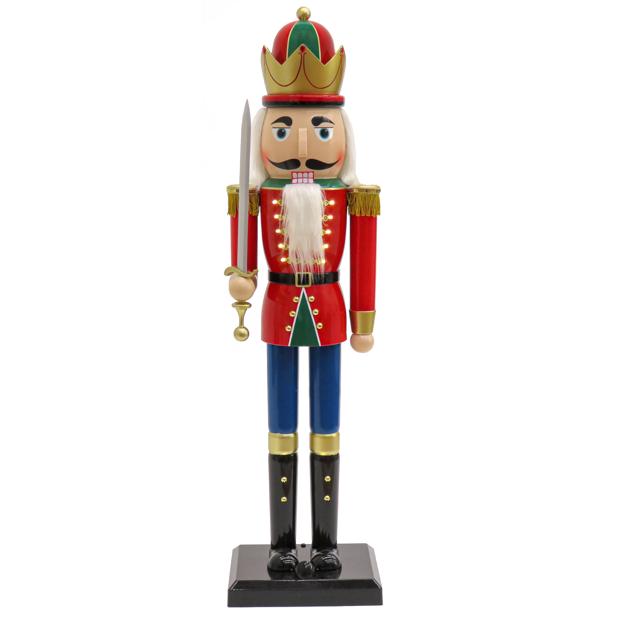 42 in. Pre-Lit Nutcracker