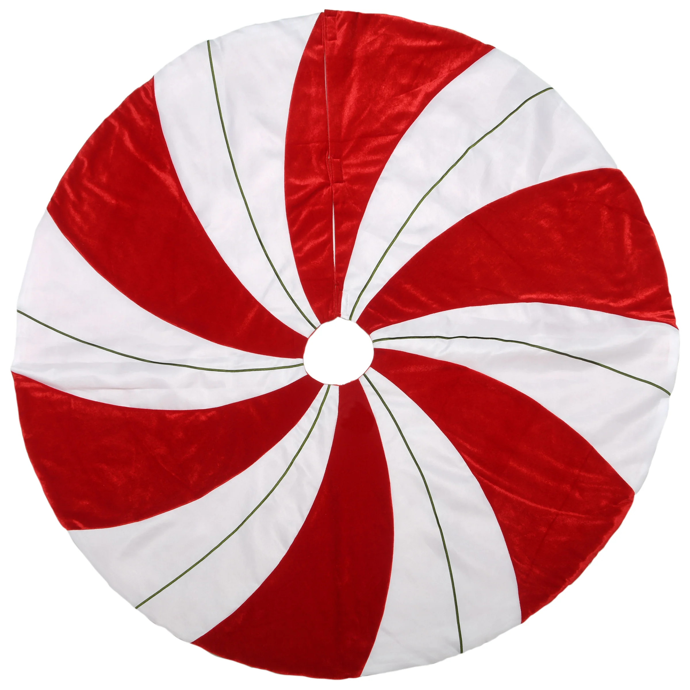 52 in. General Store Collection Peppermint Tree Skirt