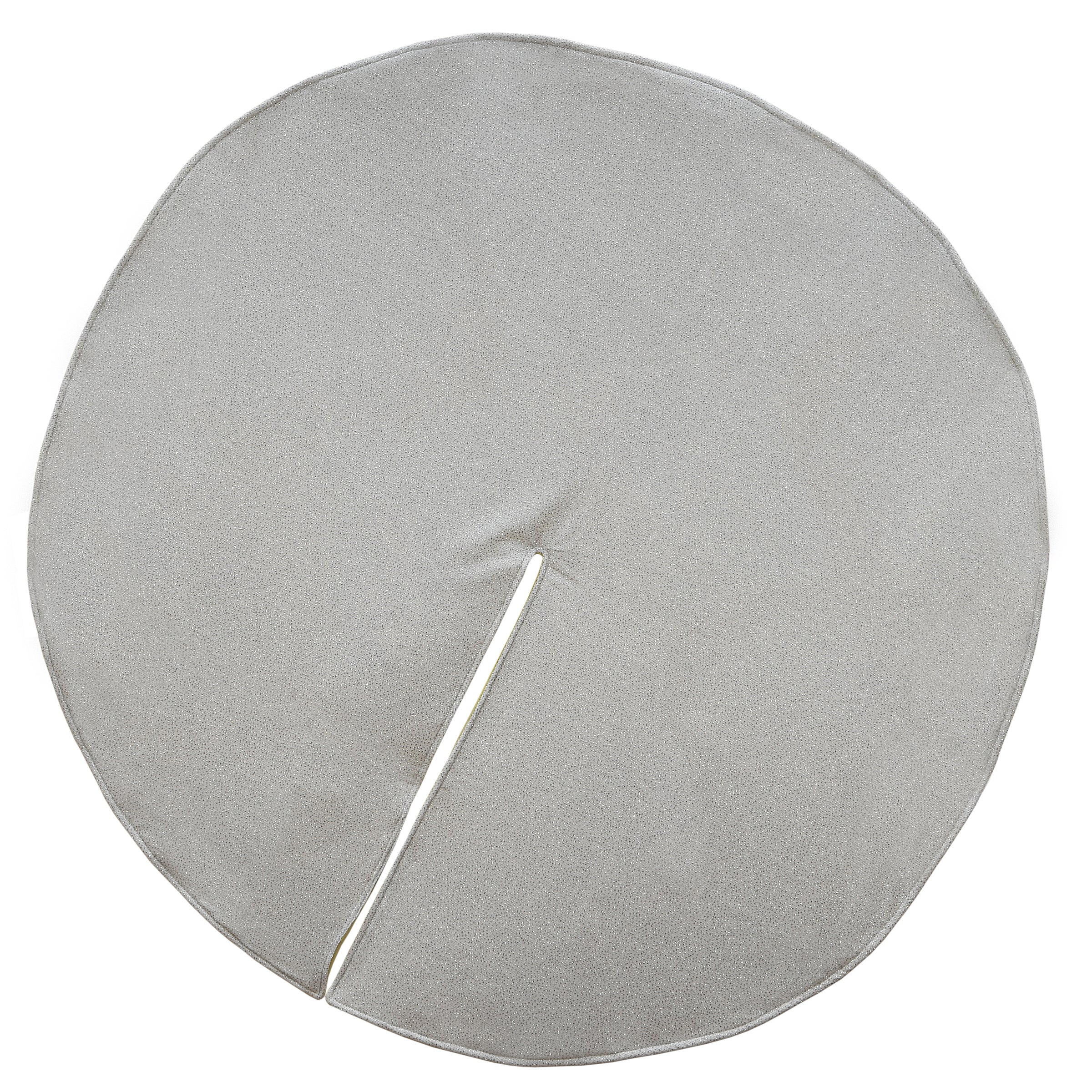 54 in. Silver/Gold Designer Tree Skirt