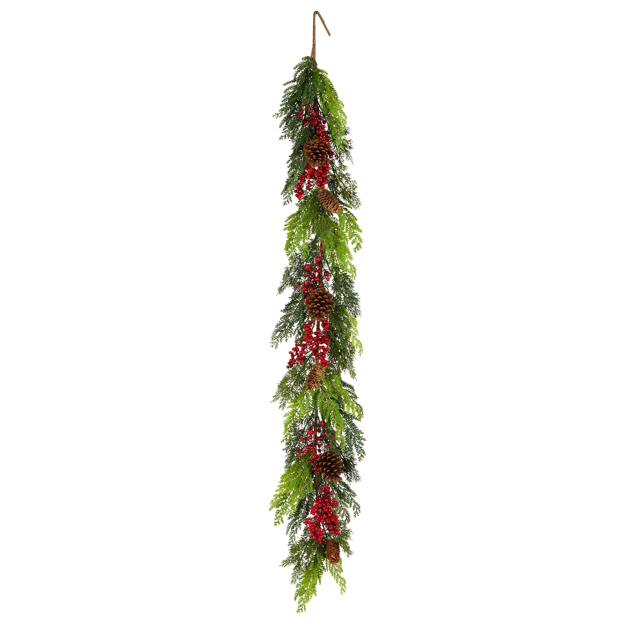 5 ft. Christmas Joy Garland - Image 3