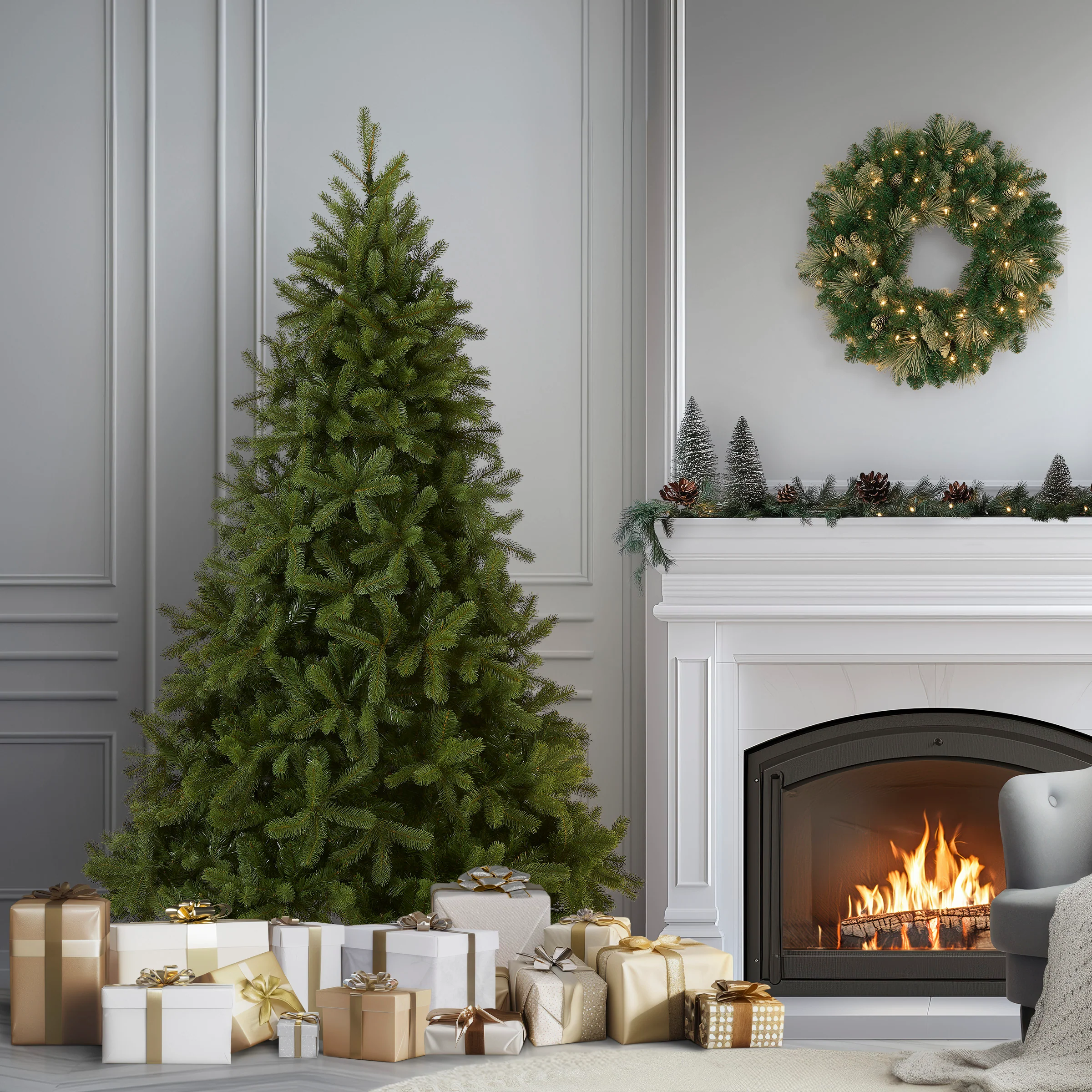 6.5 ft. Downswept Douglas Fir Tree - Image 2