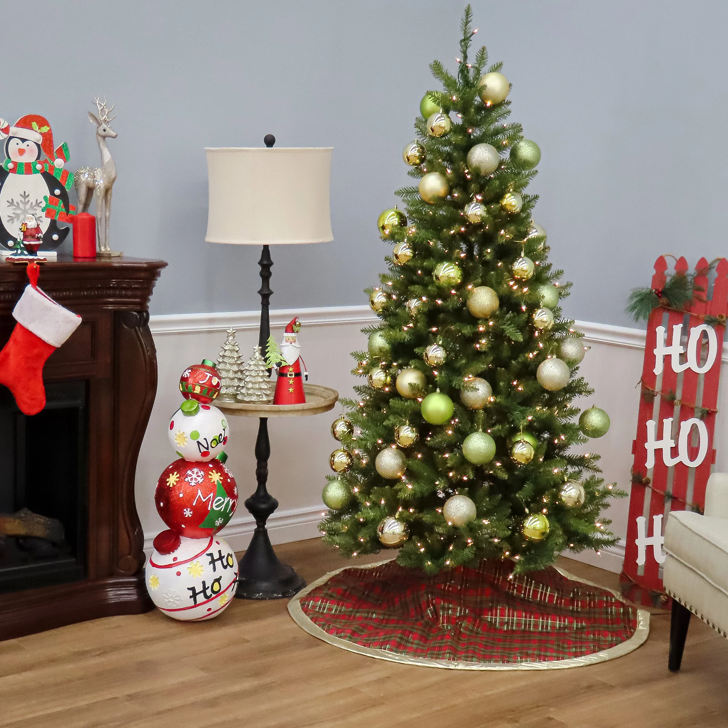 6.5 ft. Dunhill Fir Slim Tree - Image 6