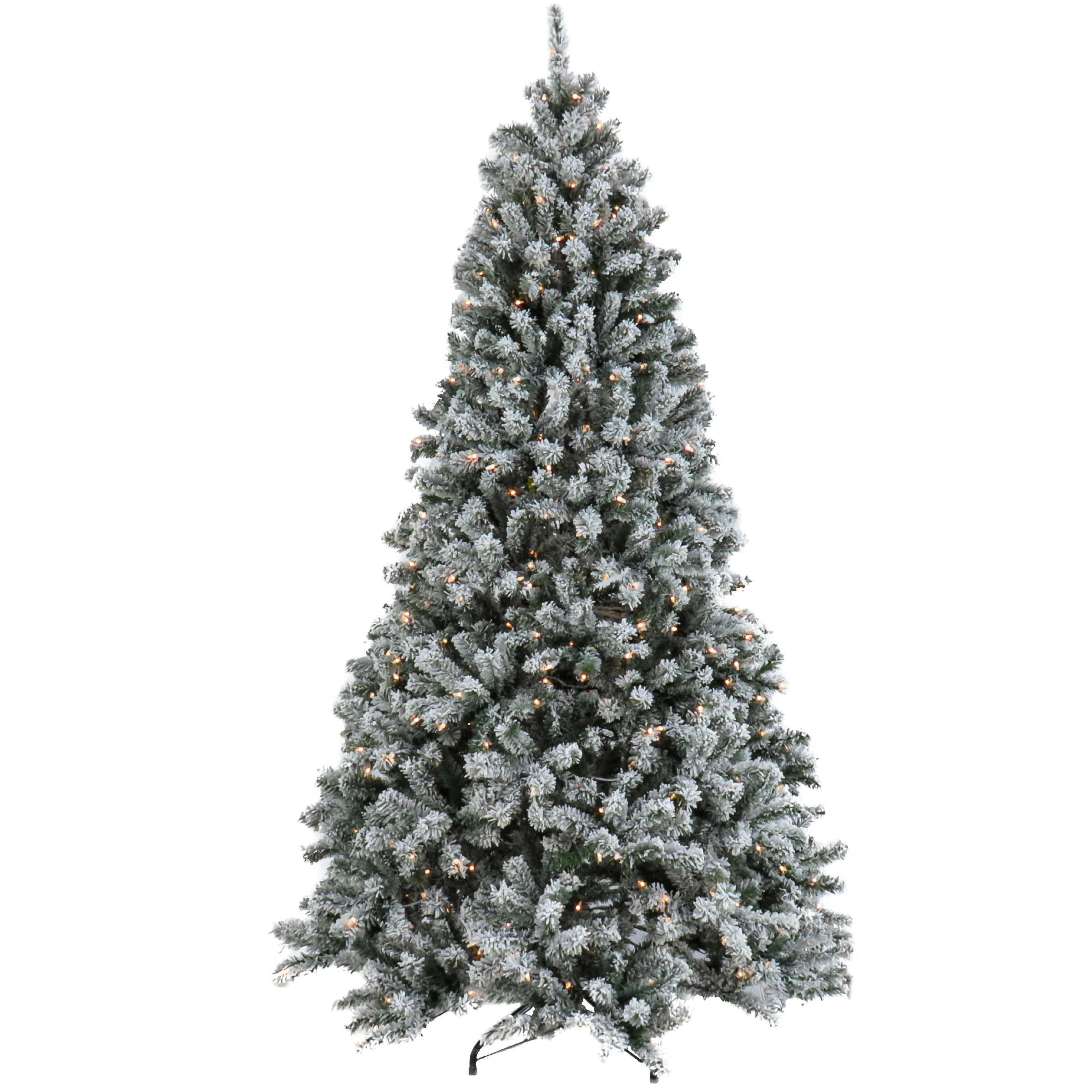6.5 ft. Pre-Lit North Valley Spruce Tree with Clear Lights
