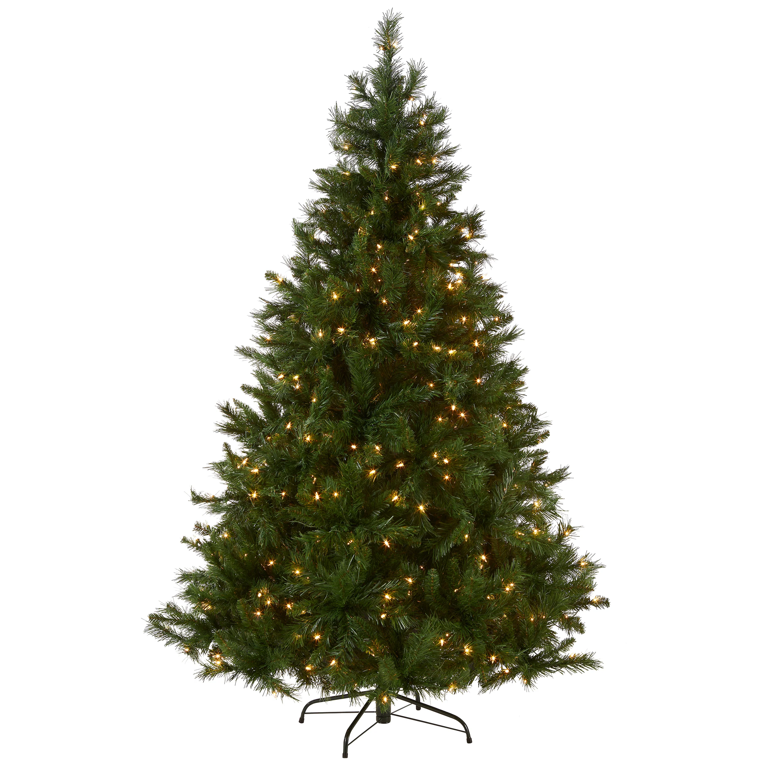 6.5 ft. Pre-Lit Winchester Pine Tree with Clear Lights, Plug-In - Image 6