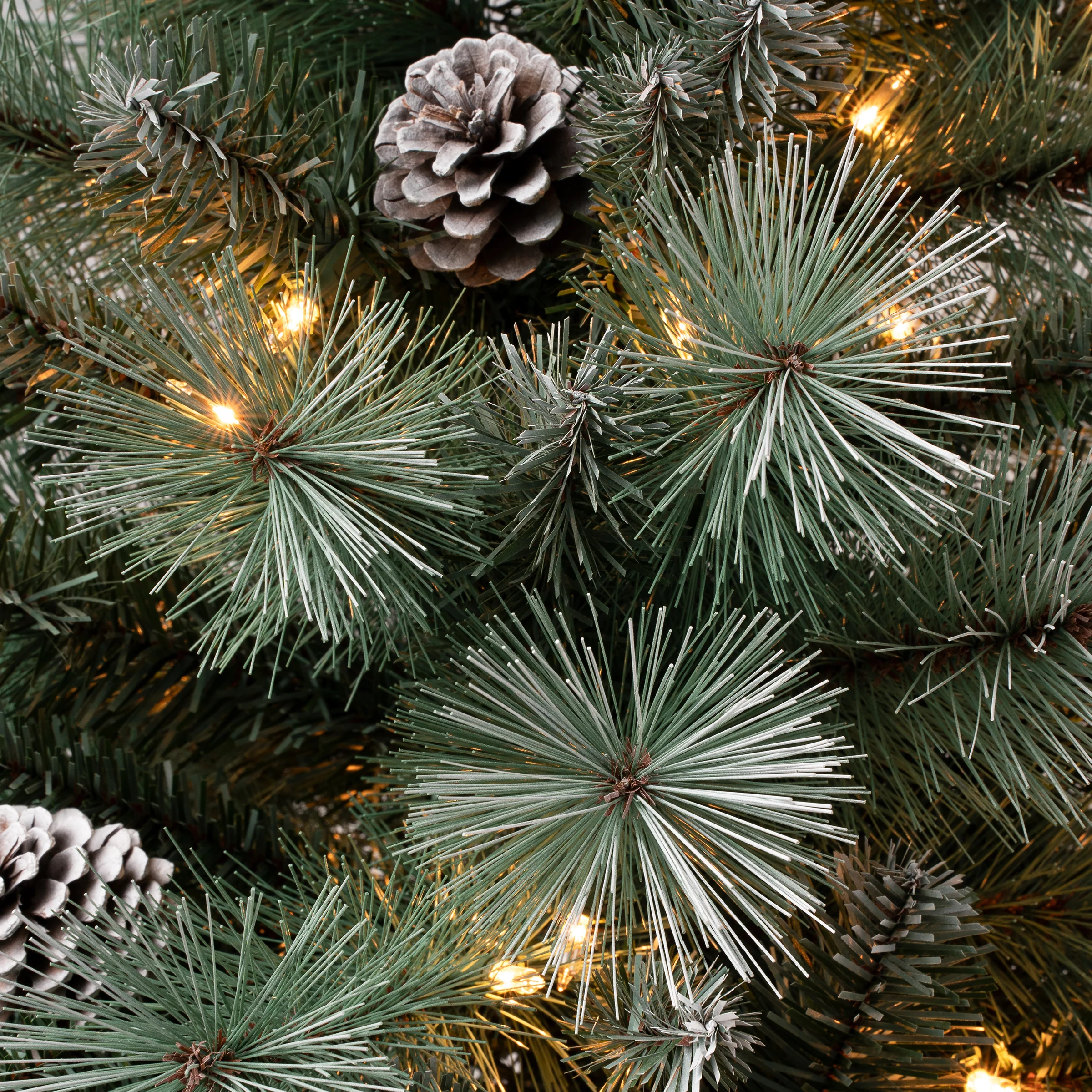 6 ft. Pre-Lit Perry Mixed Pine Tree with Clear Lights, Plug-In - Image 3