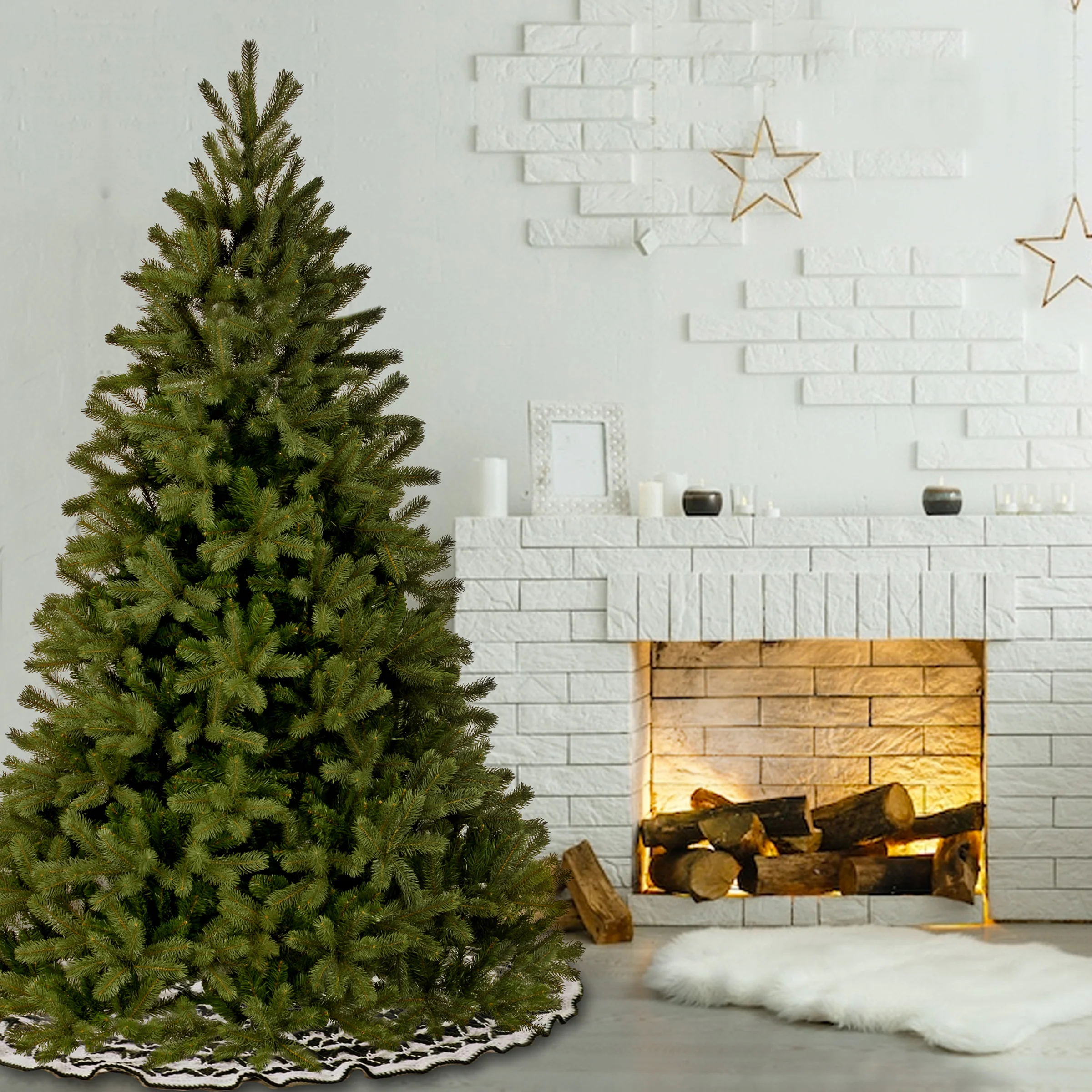 7.5 ft. Downswept Douglas Fir Tree - Image 3