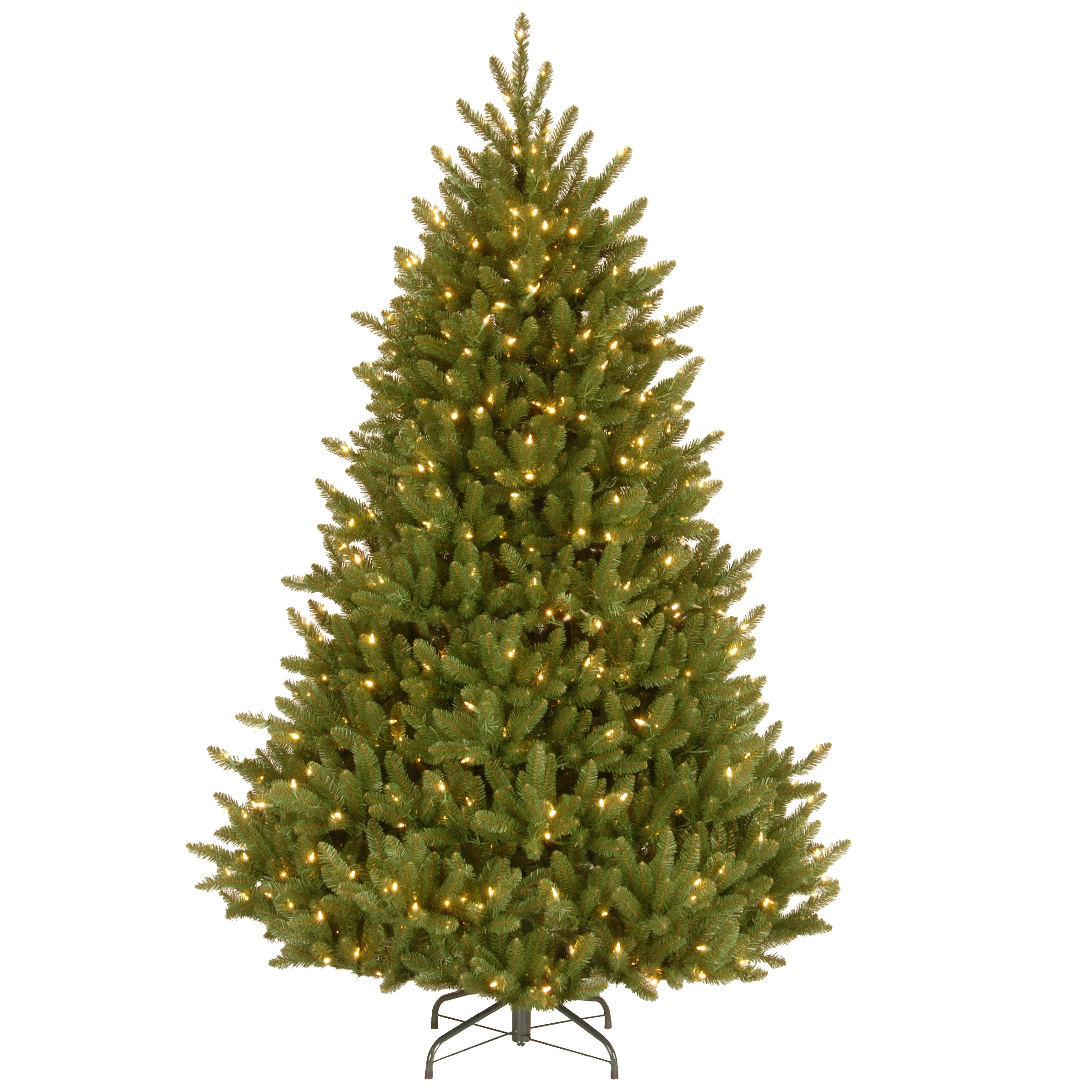 7.5 ft. Pre-Lit Natural Fraser Medium Fir Tree with Clear Lights, Plug-In - Image 5