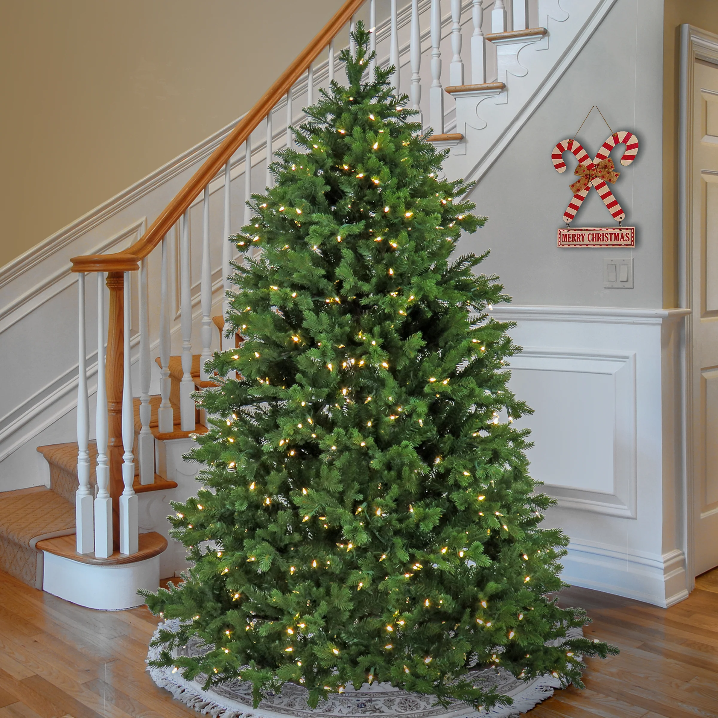 7.5 ft. Pre-Lit Rockport Tree with PowerConnect Dual Color LED Lights - Image 2
