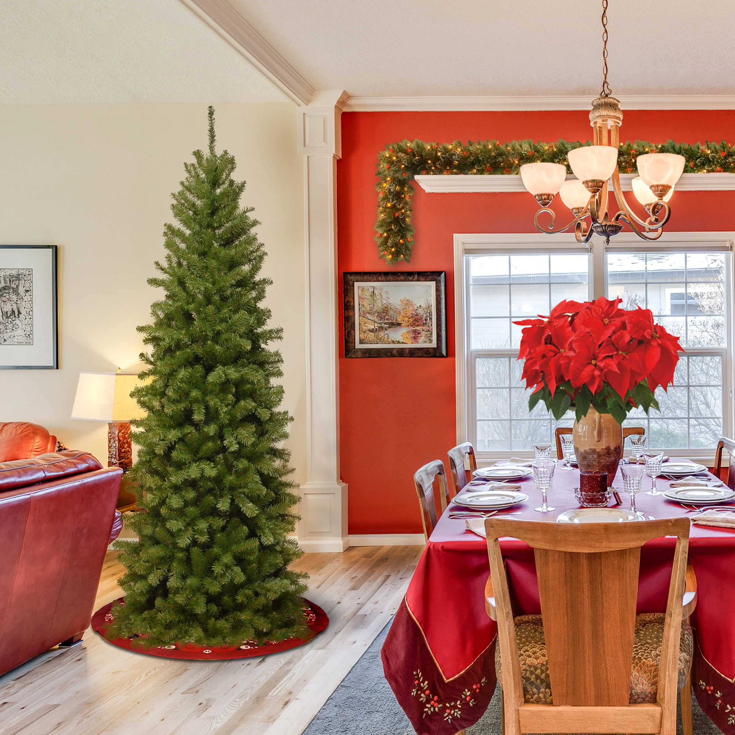 7 ft. North Valley Spruce Pencil Slim Tree - Image 3