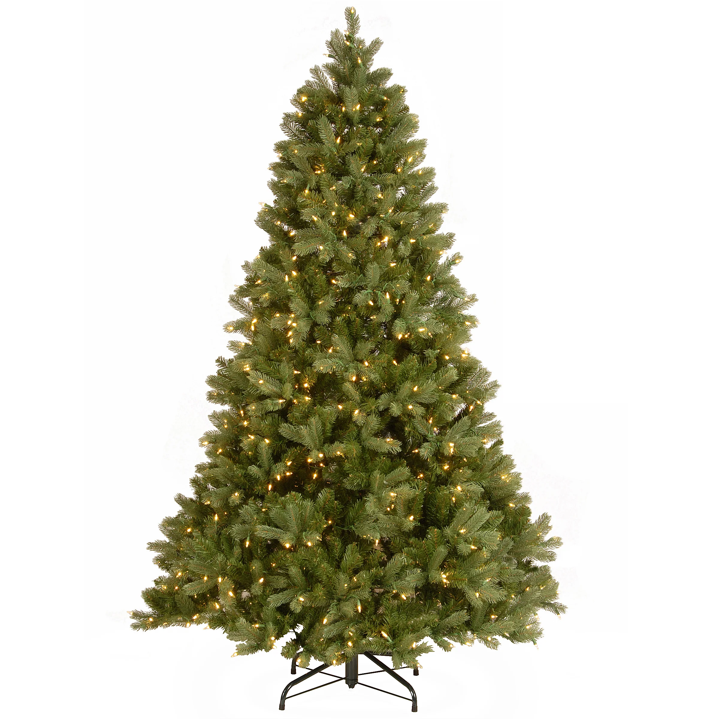 9 ft. Pre-Lit Downswept Douglas Fir Tree with Dual Color LED Lights