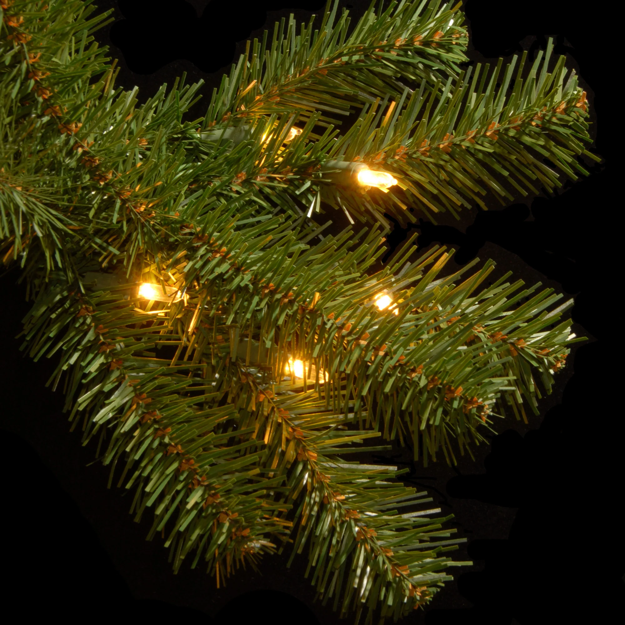 9 ft. Pre-Lit North Valley Spruce Tree with Clear Lights, Plug-In - Image 5