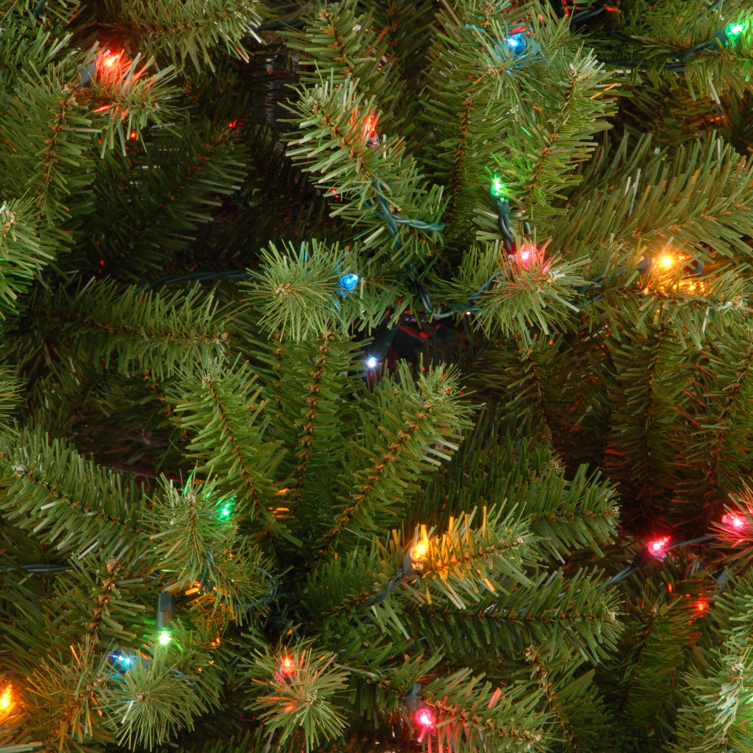 9 ft. Pre-Lit North Valley Spruce Tree with Multicolor Lights - Image 4