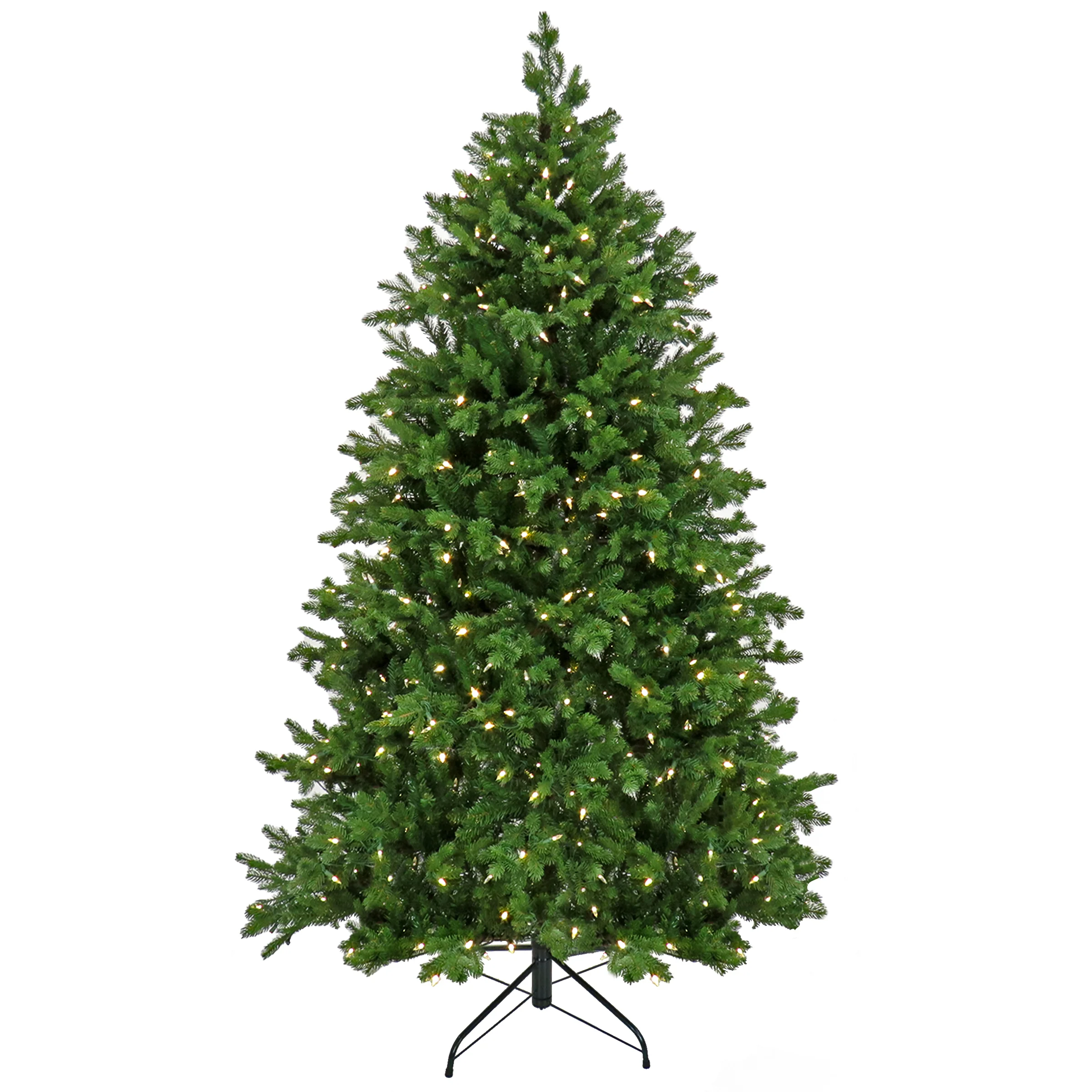 9 ft. Pre-Lit Rockport Tree with PowerConnect Dual Color LED lights, Plug-In