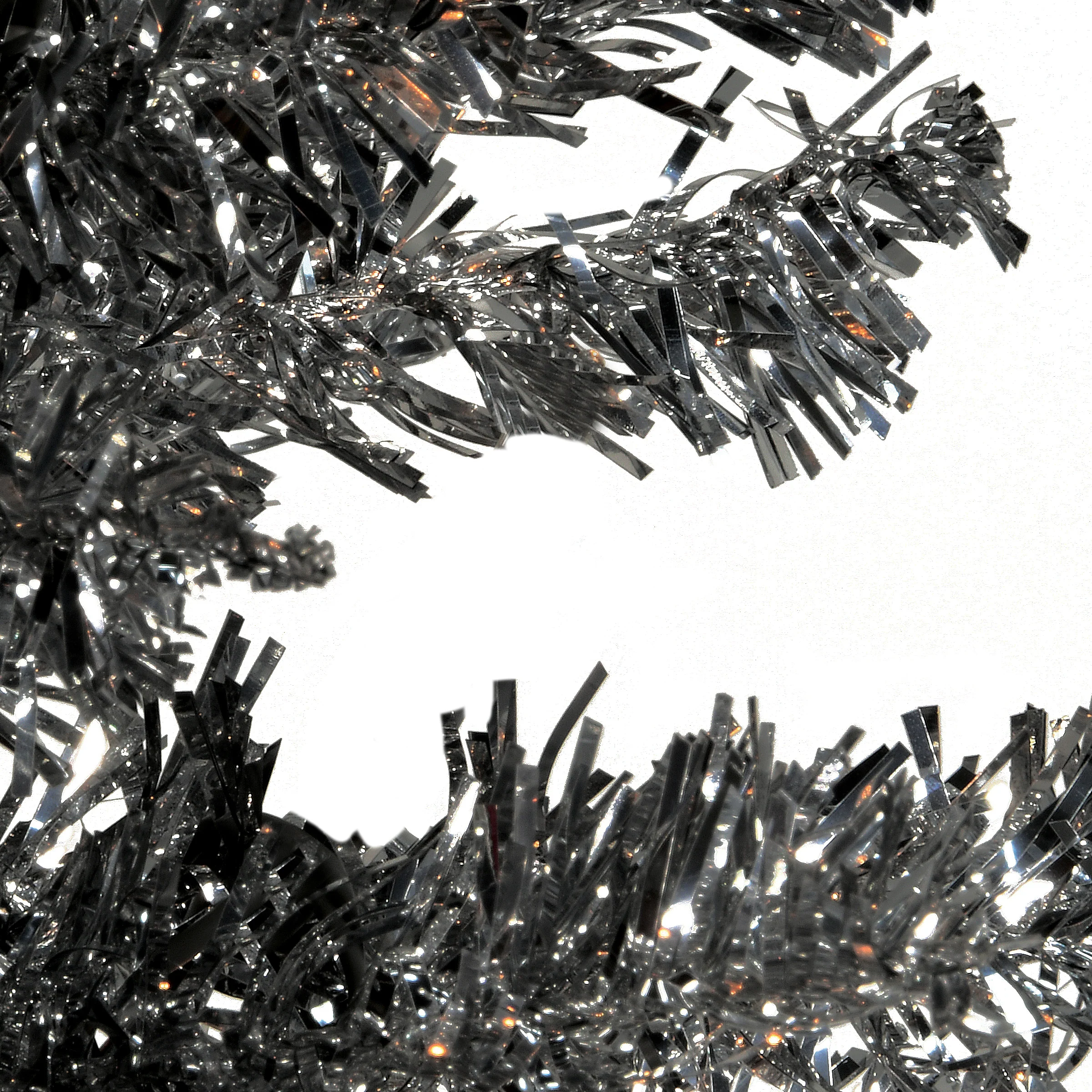 9 ft. Tinsel Collection Black Tree - Image 3
