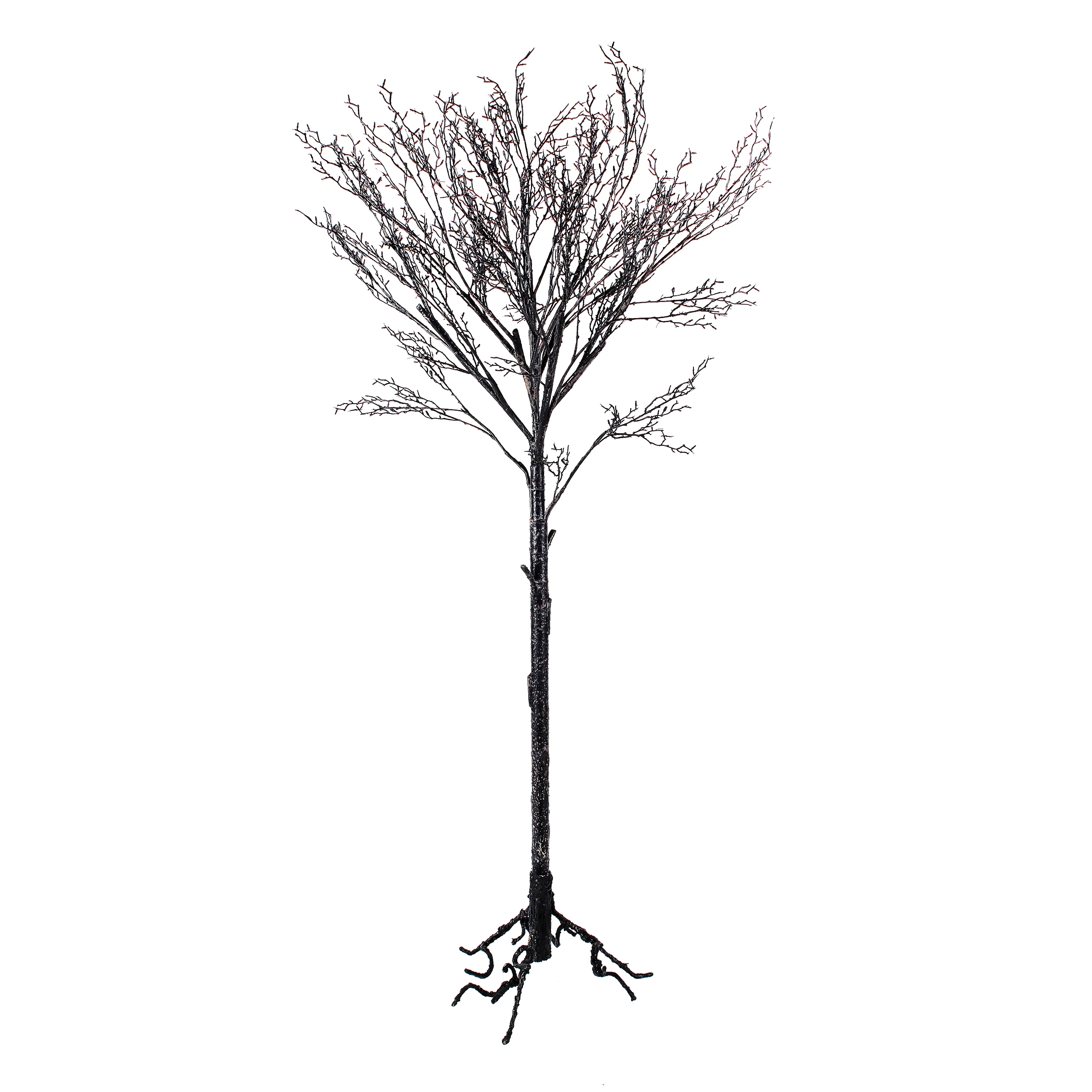 68 in. Halloween Black Leafless Tree Decoration