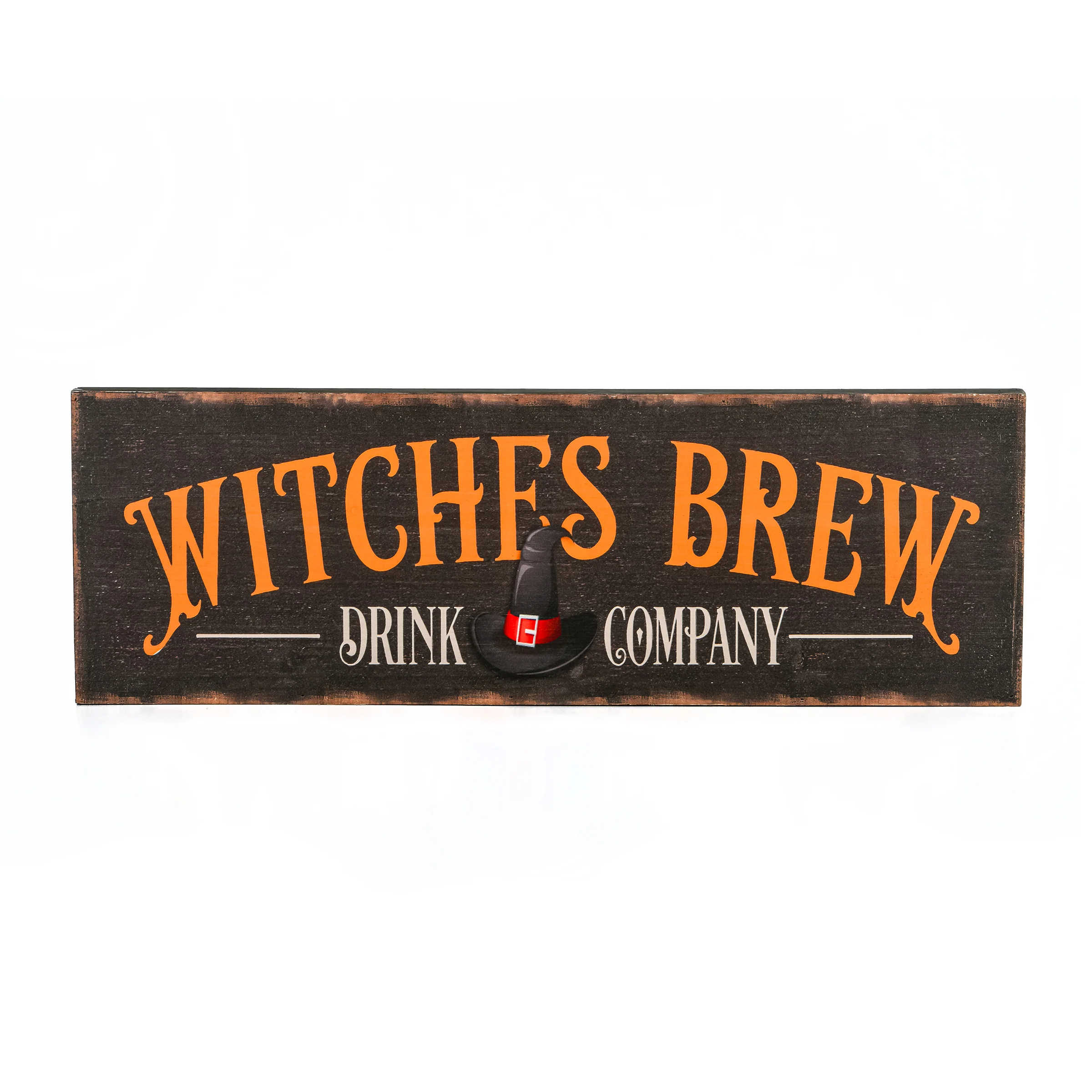 2 ft. Halloween Witches Brew Drink Company Hanging Wall Decoration