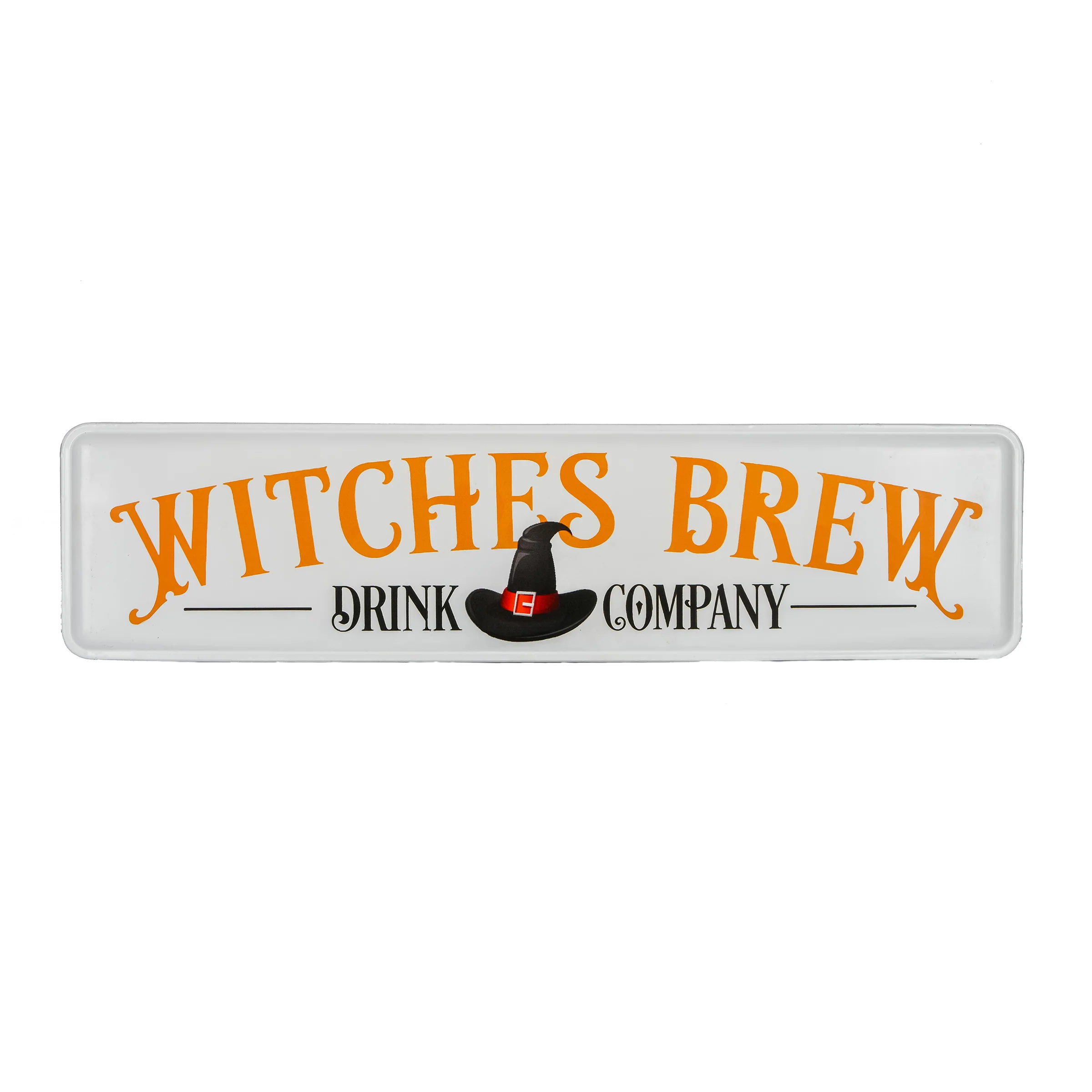 31 in. Halloween Witches Brew Drink Company Hanging Wall Decoration