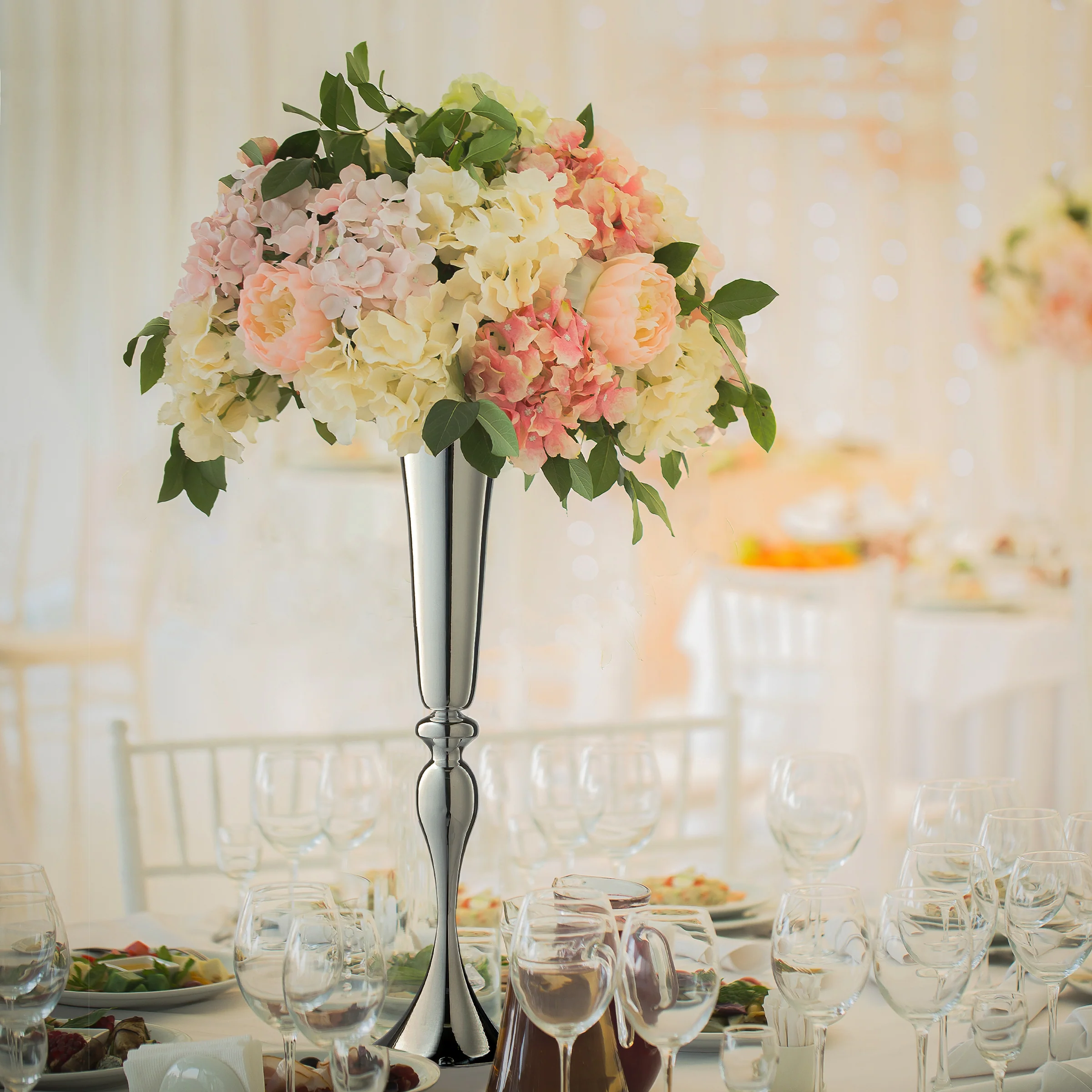 30 in. Wedding Trumpet Vase - Image 2