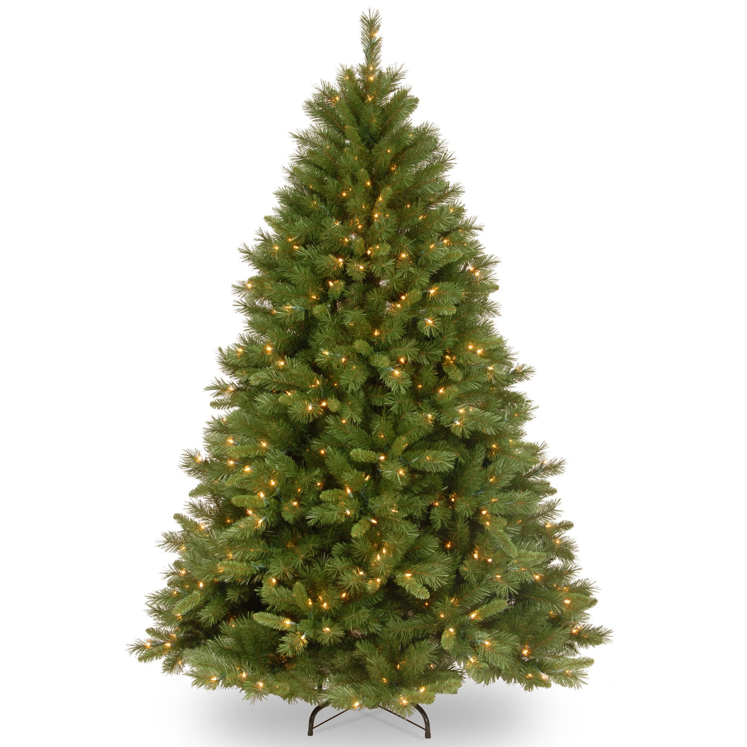 6 ft. Pre-Lit Winchester Pine Tree with Clear Lights, Plug-In